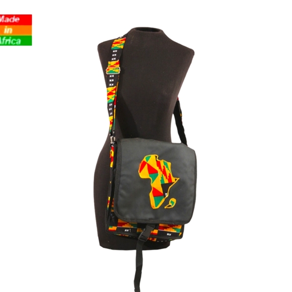 1PC Beautiful African Gye Nyame Crossbody Bag - Picture 7 of 12